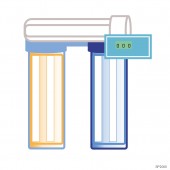 SP2000 50 Gallons per day 3 Stage Reverse Osmosis System and TDS Meter